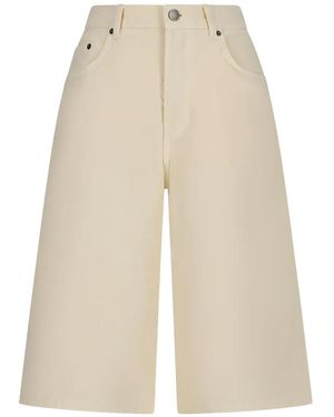 Destin Pantalones Vaqueros Cortos New Beecky Twill 45 - Blanco