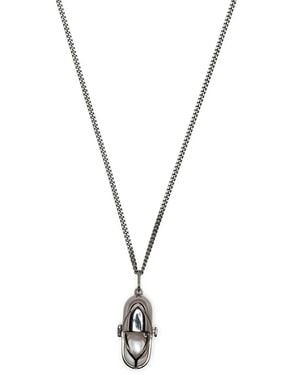 CAPSULE ELEVEN Capsule Pearl Pendant Necklace - Metallic