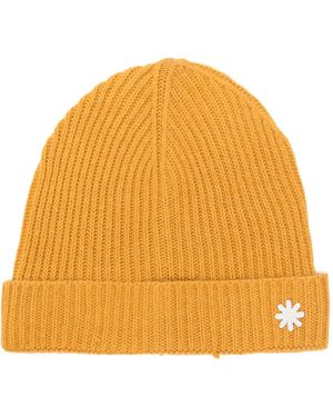 Manuel Ritz Ribbed Beanie - Yellow