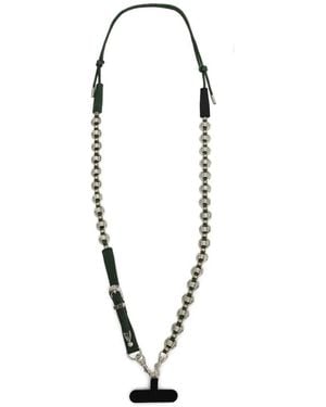 Toga Too Ring Metal Phone Strap - White