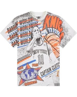 Barriers Captain Clutch Graphic-Print T-Shirt - White
