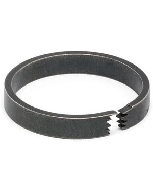 Anil Arjandas Anello A Fascia Con Dettaglio Cut-Out - Bianco