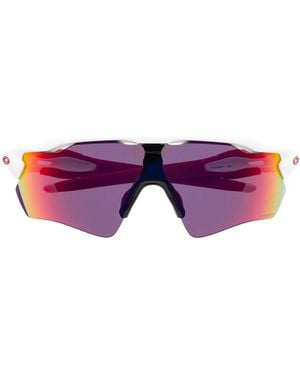 Oakley White Radar® Ev Path® Sport Sunglasses - Unisex - Acetate - Purple