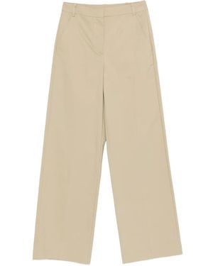 Patrizia Pepe Logo-Detail Pants - White