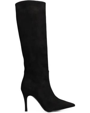 BIANCADI Bottes Pointues À Talon Aiguille - Black
