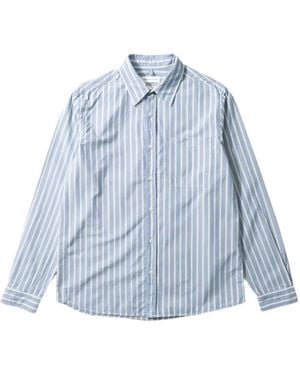 Dean Edmonds Striped Pocket Shirt - Blue