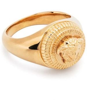 Versace Ring Mit Medusa - Mettallic