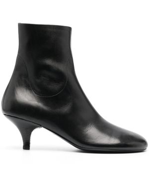 Marsèll 60Mm Spilla Leather Boots - Black