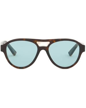 Marni Zeanou Full-Rim Sunglasses - Brown