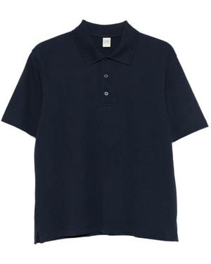 Flore Flore Poloshirt mit drei Knöpfen - Blau