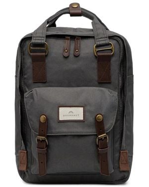 Doughnut Macaroon Buckled Backpack - Black