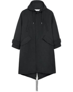 Ami Paris Padded Anthracite Jacket - Black