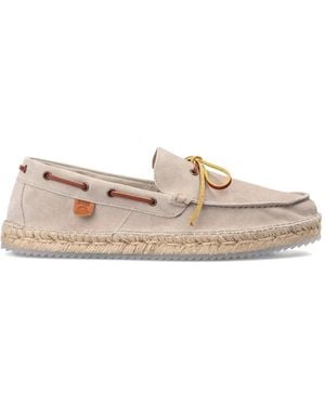 Espadrilles Varo Lace-Up Braided-Midsole - Natural