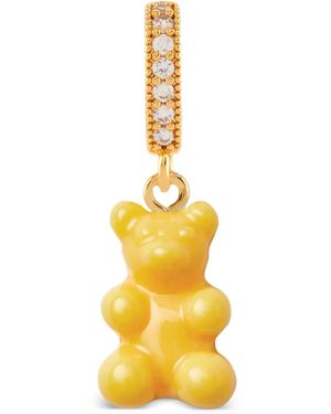 Crystal Haze Jewelry Nostalgia Bear Pendant - Metallic
