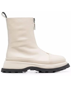 Jil Sander Boston Boots - White