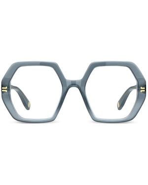 Marc Jacobs Gafas Con Montura Geométrica - Azul