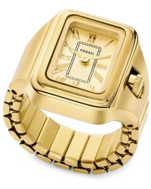 Fossil Raquel 14Mm Ring Watch - Metallic