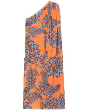 Maison La Plage Robe Mallorca À Coupe Longue - Orange