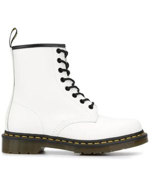 Dr. Martens 1460 Ankle Boots - White