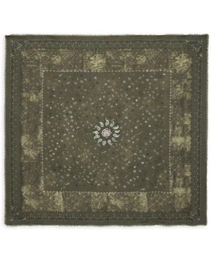 Zadig & Voltaire Kerry Bandana-Print Scarf - Green