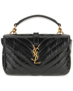 Saint Laurent Mini University Tote Bag - Black