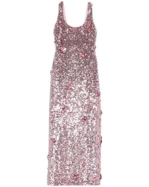 Jonathan Simkhai Sequin-Embellishment Maxi Dress - Pink