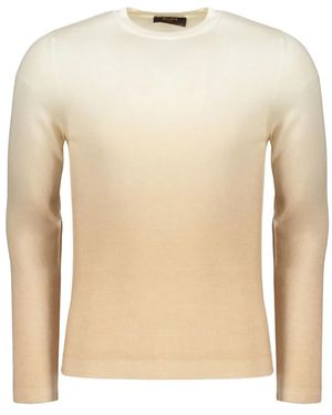 Moorer Donald Gradient-Effect Jumper - Natural