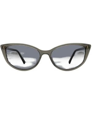 Jimmy Choo Nadia Glitter-Effect Cat-Eye Sunglasses - Grey