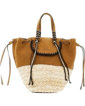 CUBA LAB Bolero Tassel-Detail Tote Bag - Natural