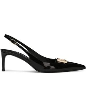 Dolce & Gabbana スリングバック パンプス - ブラック