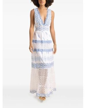 Temptation Positano Meringa Maxi Dress - White