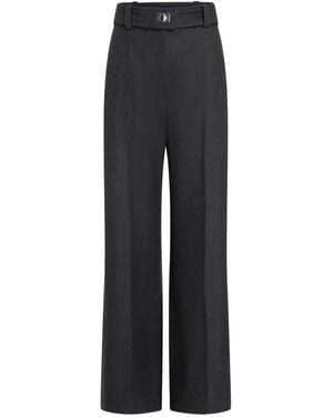 Patou Virgin-Wool Trousers - Blue