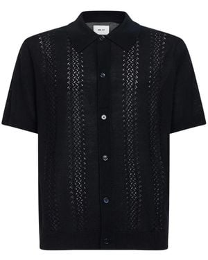 NN07 Short-Sleeve Shirt - Black