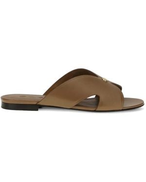 Loro Piana Vera Mules - Braun