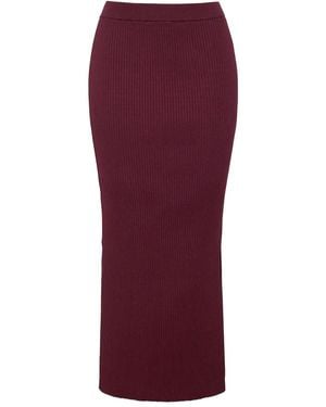 Cara Cara Gerippter Jocelyn Midirock - Rot