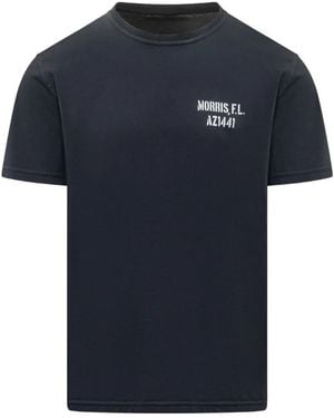 Bl'ker T-Shirt Mit Grafischem Print - Blau