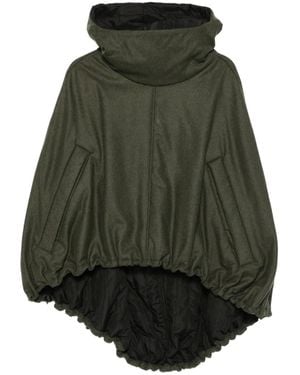 Cape Concept Hooded Jacket - Green