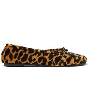 Stella McCartney Ryder Leo フラットシューズ - ブラウン