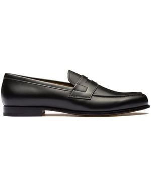 Church's Heswall 2 Penny Leather Loafers - Black