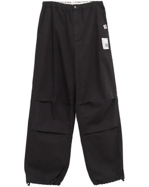 Maison Mihara Yasuhiro Cotton Wide-Leg Trousers - White