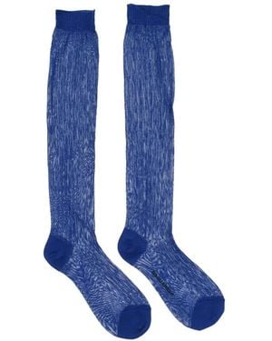DSquared² Gerippte Socken - Blau