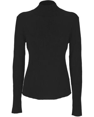 Hemisphere Ribbed Jumper - Black