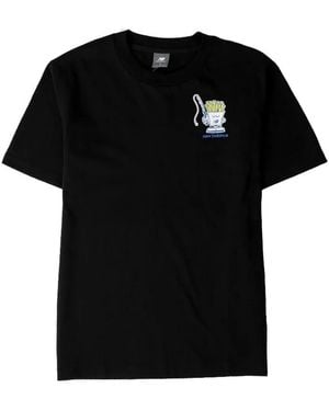 New Balance Fish And Chips Graphic-Print T-Shirt - Black