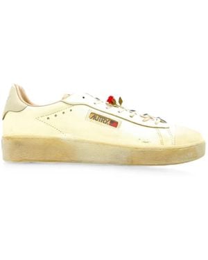Autry Dallas Low Super Vintage Trainers - Natural