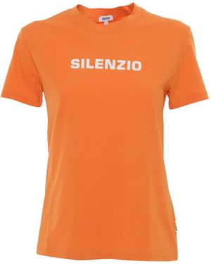 Aspesi T-Shirt Silenzio - Arancione
