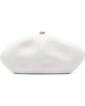 Cult Gaia Clutch The Caldera - Bianco