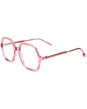 Isabel Marant Gafas Con Montura Cuadrada - Rosa