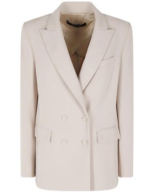FEDERICA TOSI Double-Breasted Blazer - White