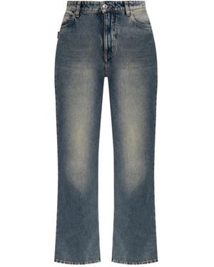 Zadig & Voltaire Faded Straight-Leg Jeans - Blue