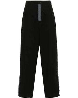 Y's Yohji Yamamoto ストレートパンツ - ブラック